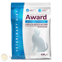 AWARD HYPOALLERGENIC для взрослых кошек при аллергии или пищевой непереносимости