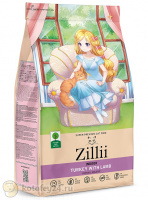 Zillii Indoor Индейка с ягнёнком для взрослых кошек живущих в помещении