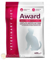 AWARD GASTROINTESTINAL для взрослых кошек при заболеваниях ЖКТ